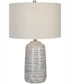 Cyclone Ivory Table Lamp