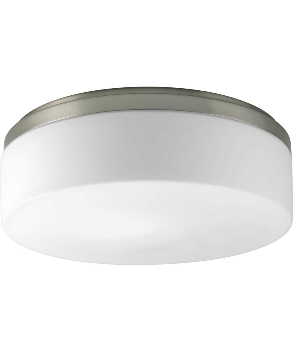 Maier 14" LED Flush Mount Brushed Nickel
