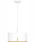 Quoizel Pendant Large 3-light Pendant White