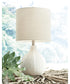 Rainermen Ceramic Table Lamp (1/CN) Off White