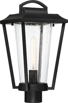 18"H Lakeview 1-Light Outdoor Aged Bronze / Clear