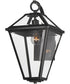 Prism 20 inch Outdoor Wall Sconce Black