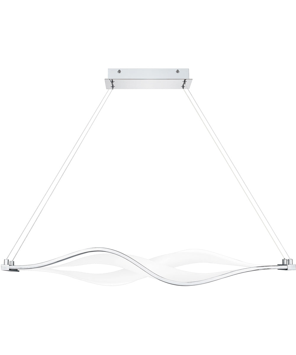 Saratoga  Island Light Polished Chrome