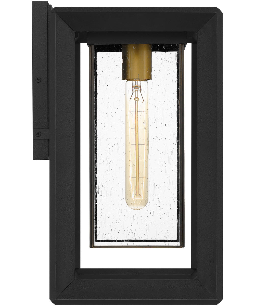 Infinger Large 1-light Outdoor Wall Light  Coastal Armour Earth Black