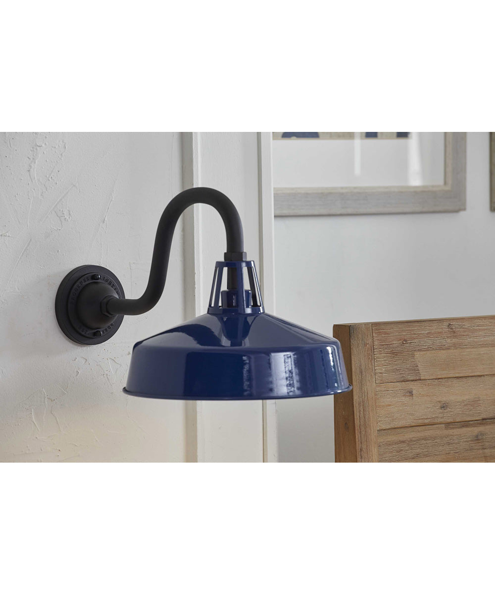 Cedar Springs 1-Light Extra Large Wall Lantern Navy