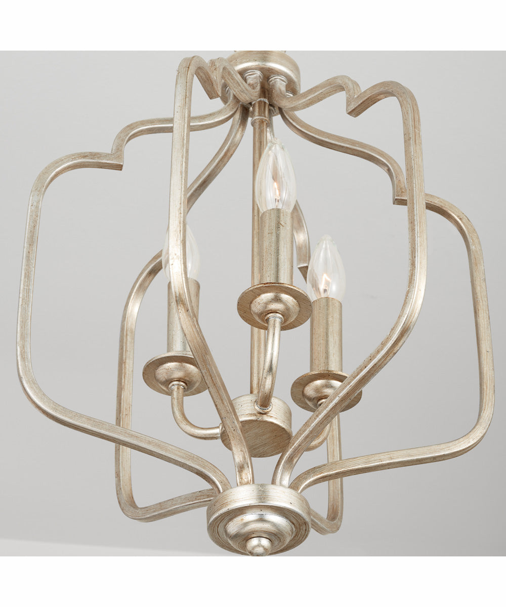 Ophelia 3-Light Foyer Winter Gold