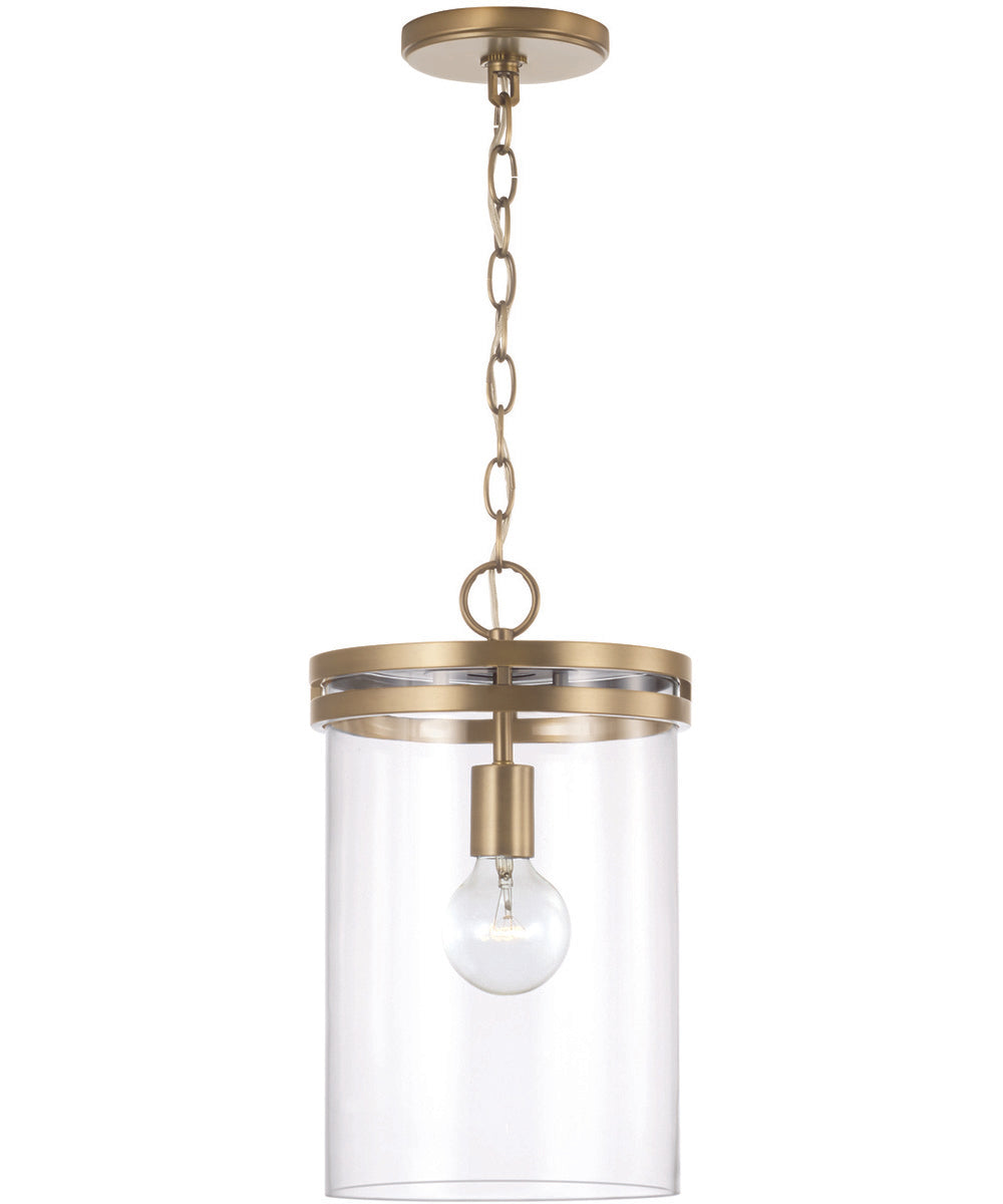 Fuller 1-Light Pendant Aged Brass