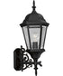 Welbourne 1-Light Large Wall Lantern Textured Black