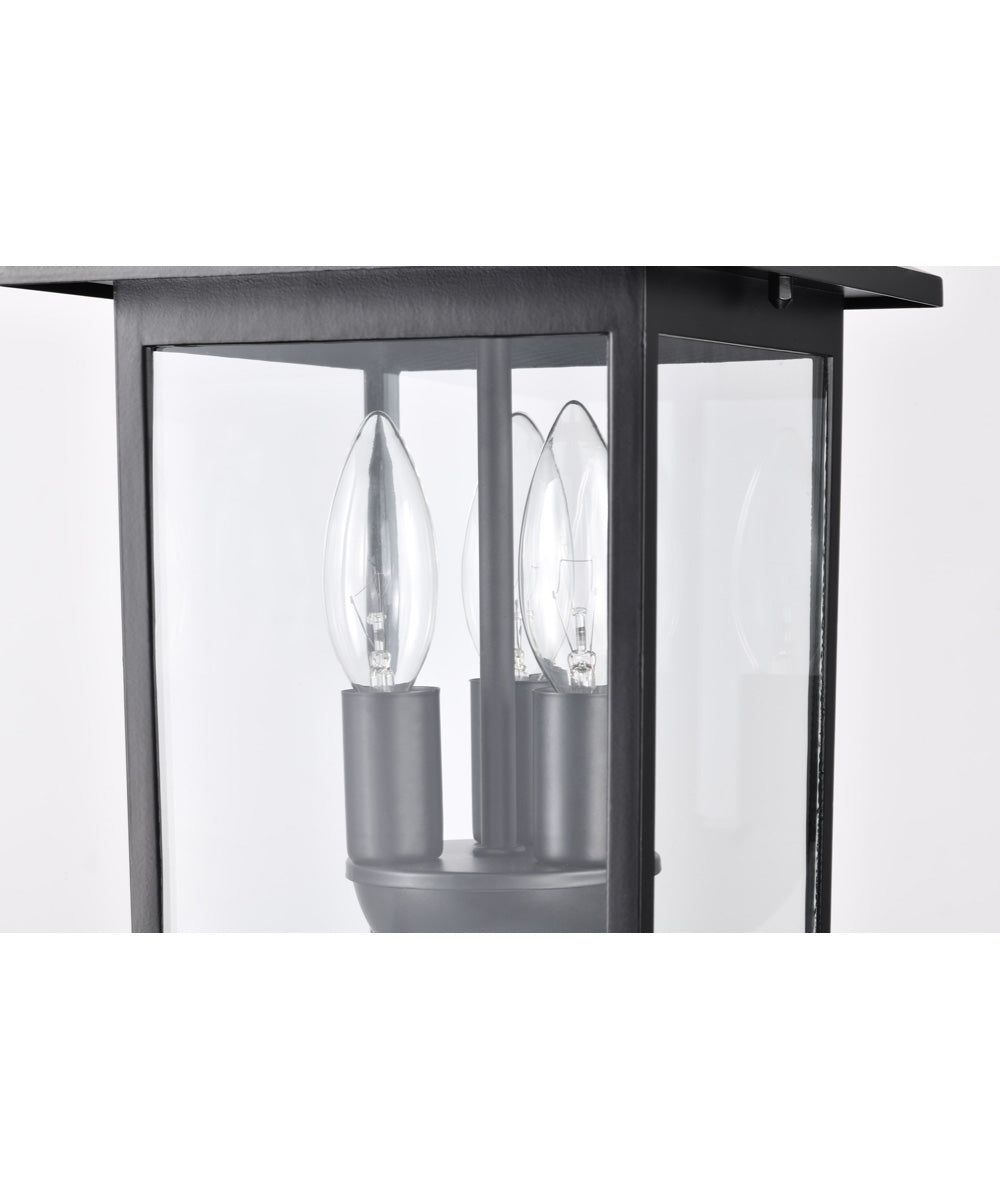 Jamesport 3-Light Outdoor Matte Black