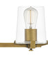 Perry Large 3-light Bath Light Weathered Brass