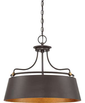 Fairview 4-light Pendant Western Bronze