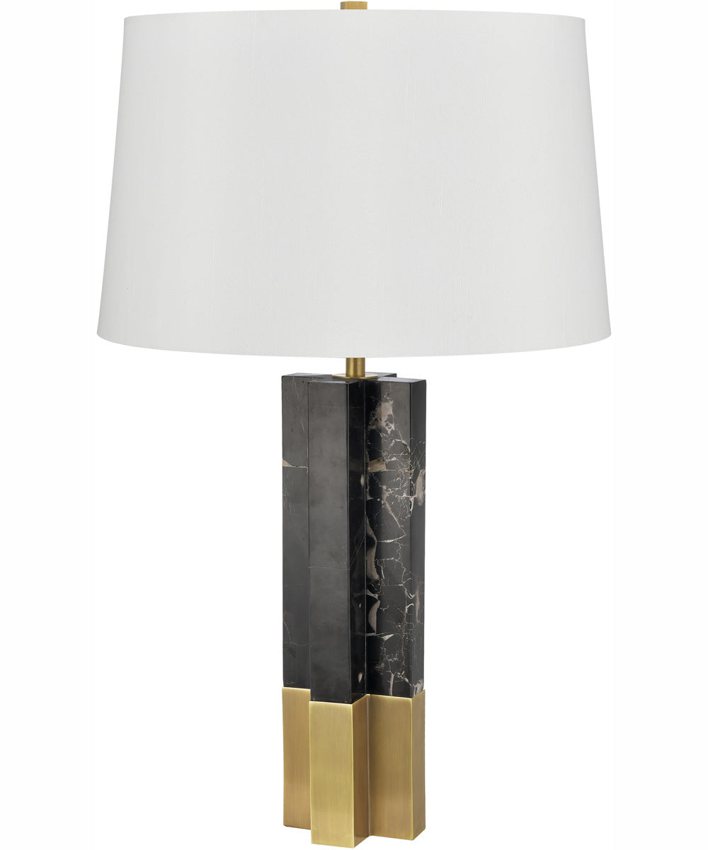 Upright 27'' High 1-Light Table Lamp - Black