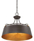 Fairview 4-light Pendant Western Bronze