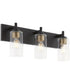 Fallstaff 3-light Bath Vanity Light Matte Black