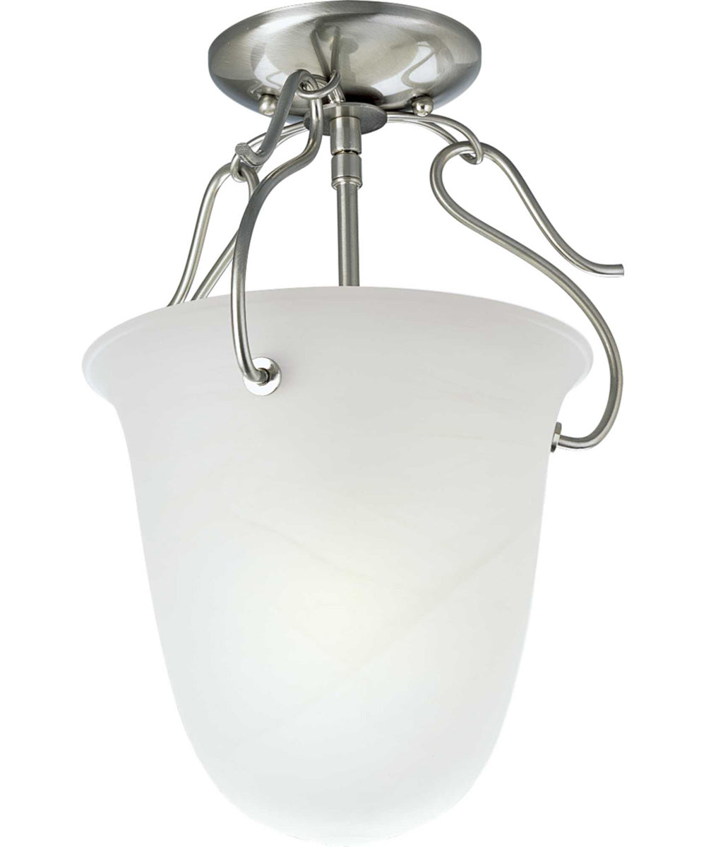 Bedford 1-Light Foyer Pendant Brushed Nickel