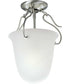 Bedford 1-Light Foyer Pendant Brushed Nickel