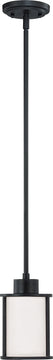 5"W Odeon 1-Light Pendant Aged Bronze