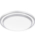Irving  Semi Flush Mount Brushed Aluminum