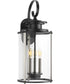 Squire 3-Light Large Wall Lantern Matte Black