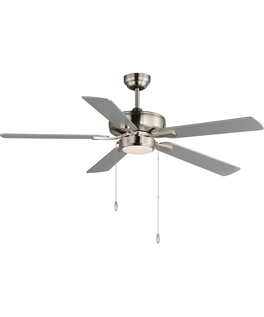 52 inch Super-Max Fan w/ LED Light Kit - Nickel Satin Nickel