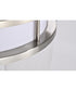 Glamour  Close-to-Ceiling Brushed Nickel