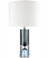 Otho 24'' High 1-Light Table Lamp - Navy