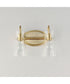 Ava 2-Light Bath Vanity Natural Aged Brass