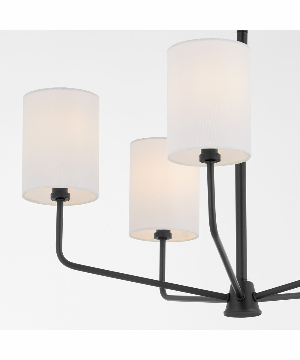 Harmony 5-light Chandelier Matte Black