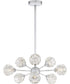 Spellbound 9-light Chandelier Polished Chrome