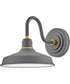 Foundry Classic 1-Light Small Gooseneck Barn Light in Dark Matte Grey