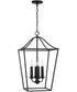 Grady 4-Light Foyer Black Iron