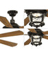 Smyrna Indoor/Outdoor 52" 5-Blade Ceiling Fan Antique Bronze