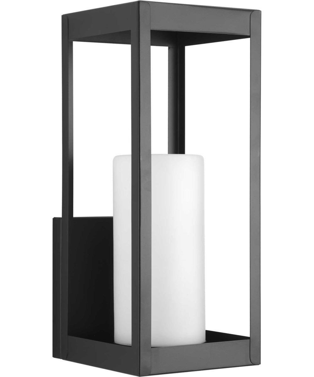 Patewood 1-Light Large Wall Lantern Matte Black