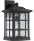Stonington Extra Large 1-light Outdoor Wall Light  Coastal Armour Mystic Black