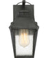 Carriage Small 1-light Outdoor Wall Light Mottled Black