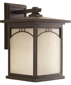 Residence 1-Light Large Wall Lantern Antique Bronze