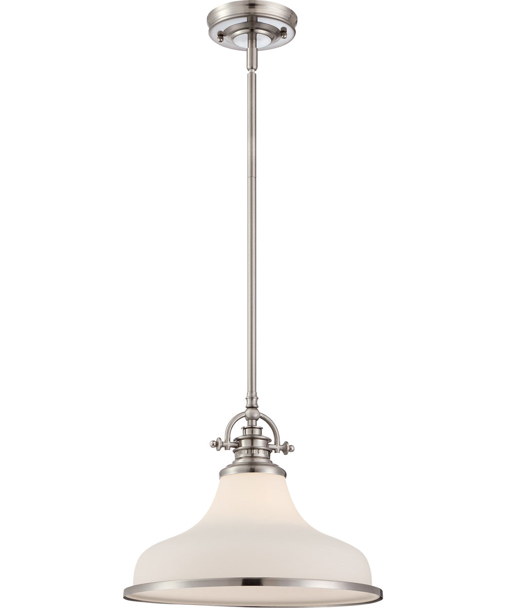 Grant 1-light Pendant Brushed Nickel