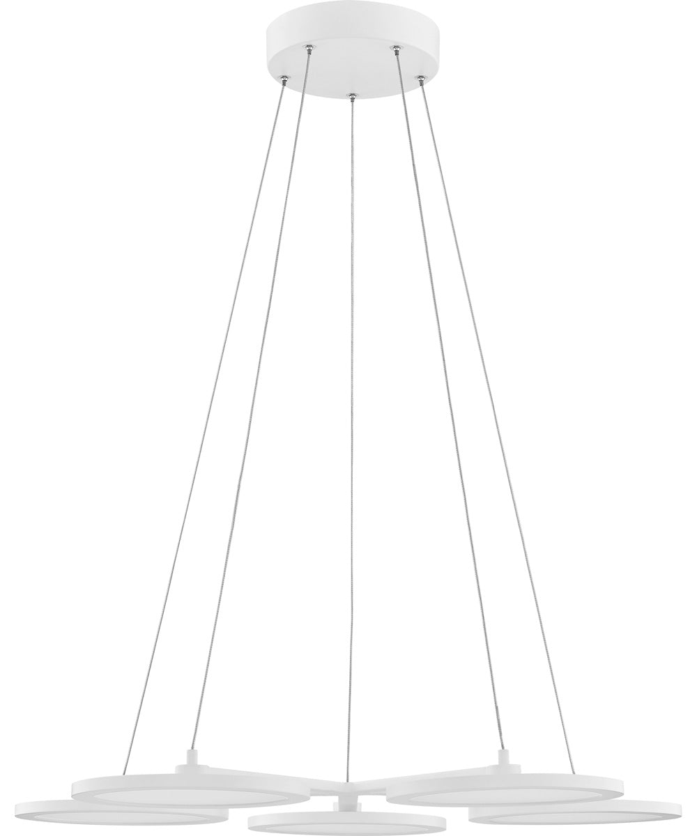 Nitro  Chandelier White Lustre