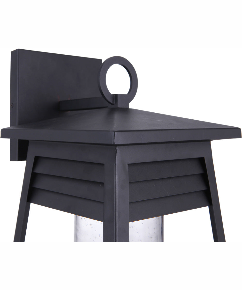 Becca 1-Light Outdoor Wall Lantern Matte Black