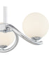 Essence 3-light Semi Flush Mount Polished Chrome