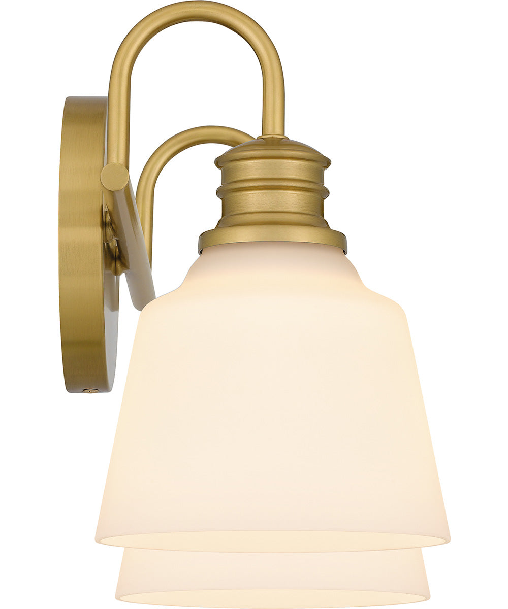 Hinton Medium 2-light Bath Light Aged Brass