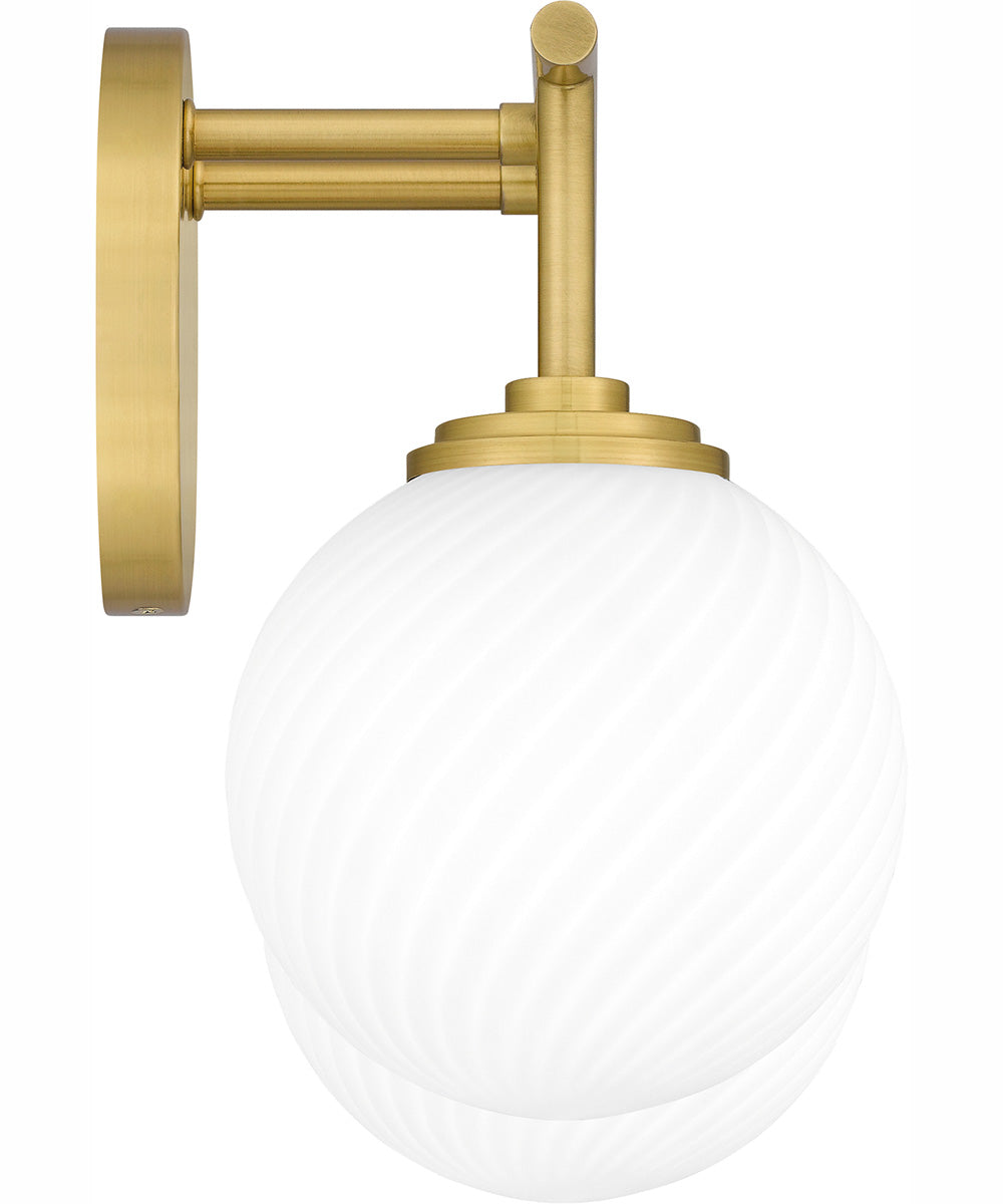 Eloise Medium 2-light Bath Light Aged Brass