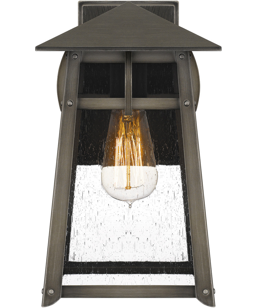 Merle Medium 1-light Outdoor Wall Light  Coastal Armour Aluminum Burnished Bronze