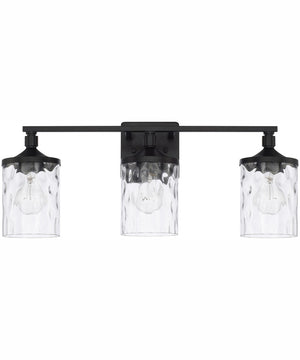 Colton 3-Light Vanity Matte Black