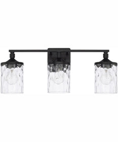 Colton 3-Light Vanity Matte Black