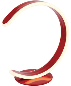 Luma 1-Light Led Table Lamp Red