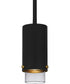 Elio Small 1-light Mini Pendant Matte Black