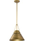 Adina 1-Light Pendant Natural Brass