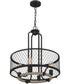 Benton 4-light Pendant Distressed Iron