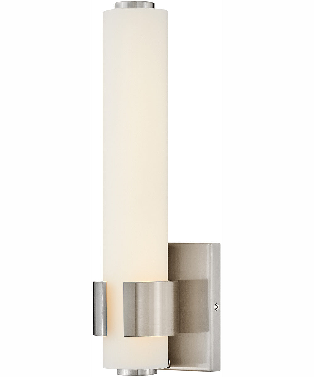 Aiden LED-Light Small LED Sconce in Brushed Nickel